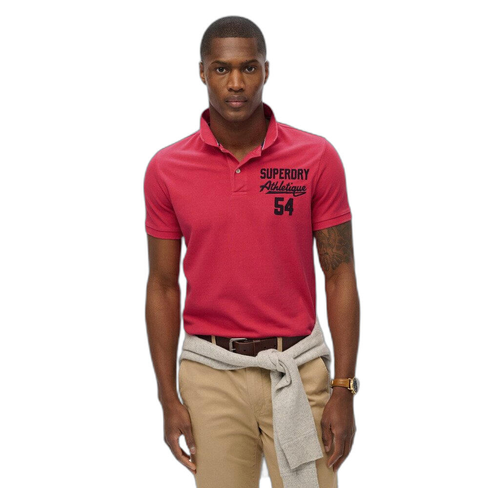 Polo classico con motivo applicato Superdry 2/6