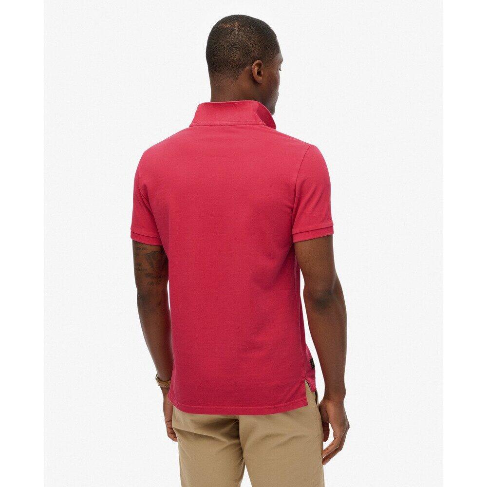 Polo classico con motivo applicato Superdry 4/6