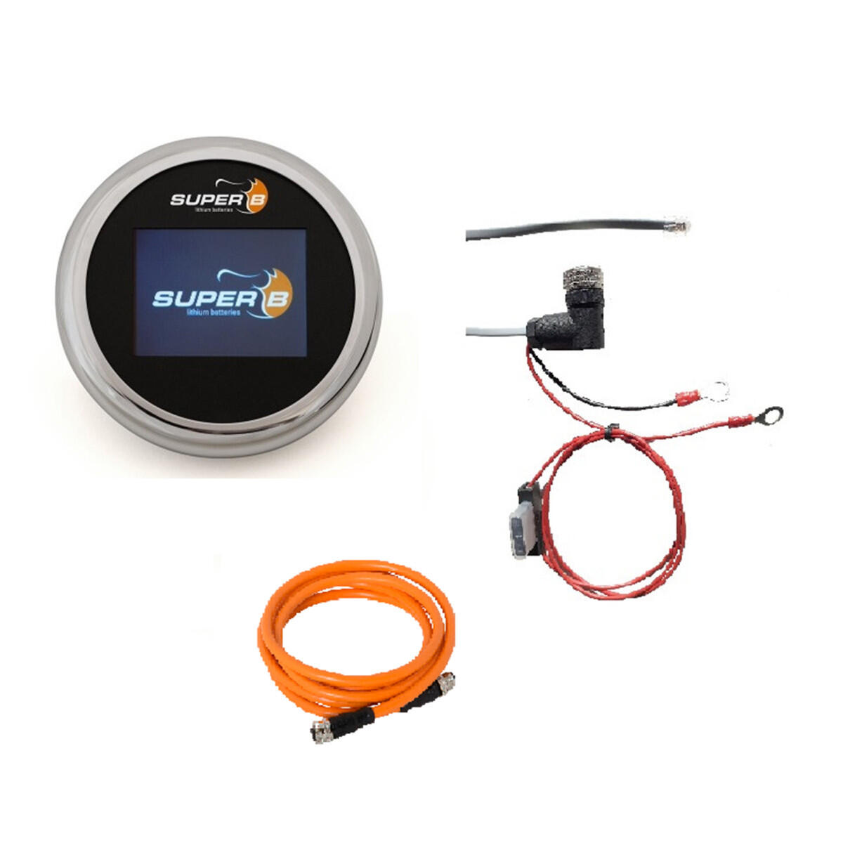 Pack SUPER B Batterie Lithium Epsilon 150Ah 12V + Convertisseur 2000W + 5/5