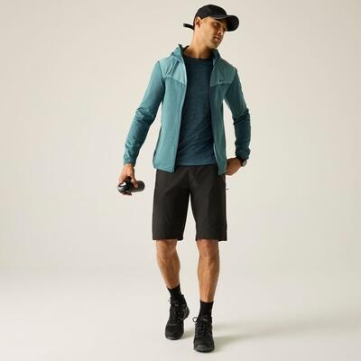 Couche intermédiaire à capuche zippée intégrale Finchdale Marl pour homme 3/7