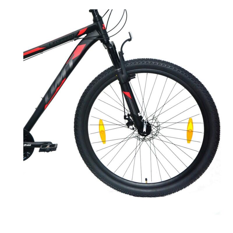 Bicicleta MTB UMIT LEOPARD 29" T.18 Preta-Vermelha 3/3