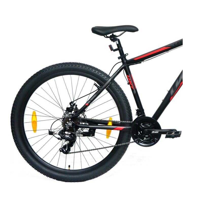 Bicicleta MTB UMIT LEOPARD 29" T.18 Preta-Vermelha 2/3