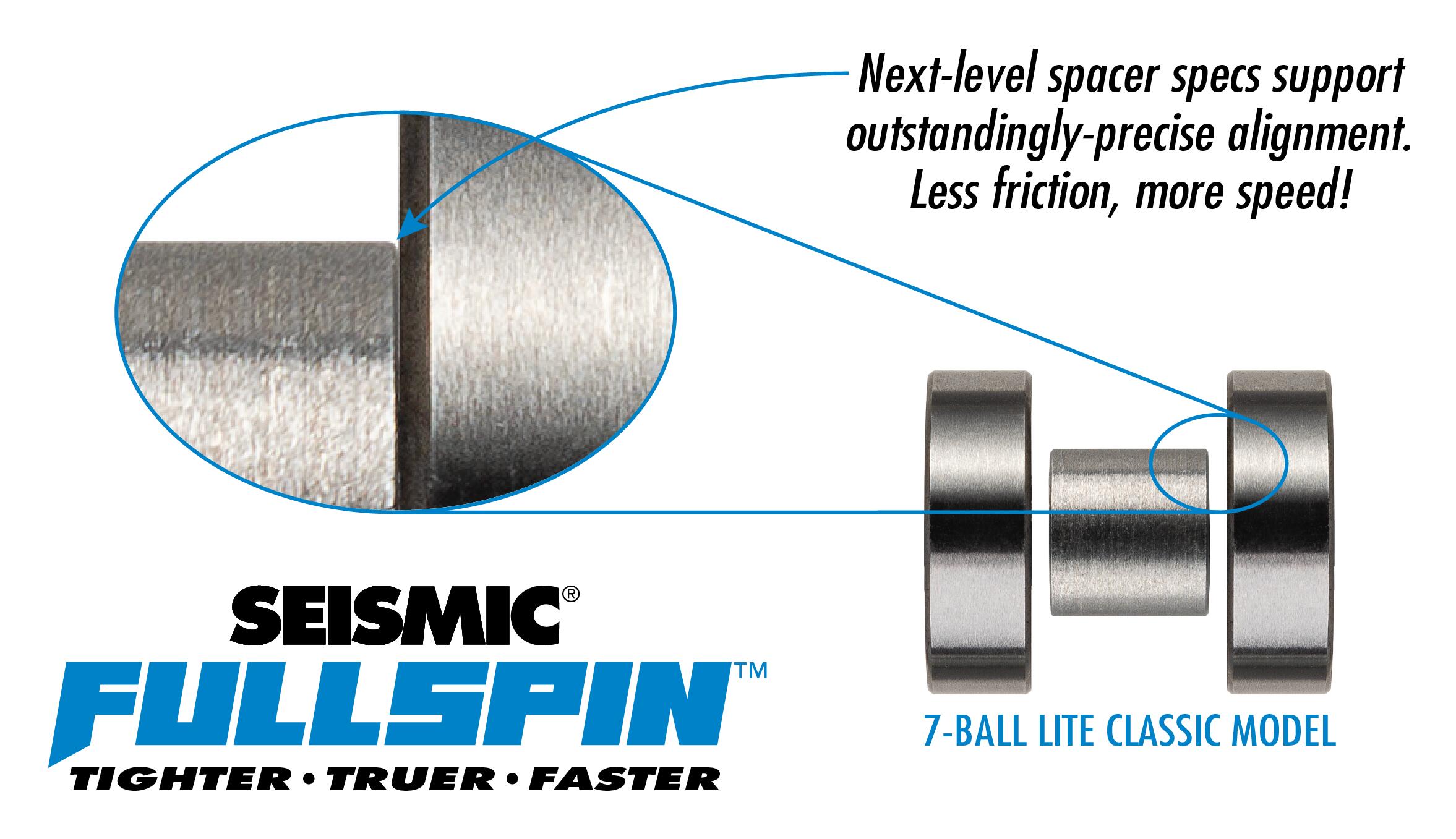 Rodamientos - Fullspin 7-Ball Lite Classic - Brng Flspn 7B Lite Cl - Seismic 3/4