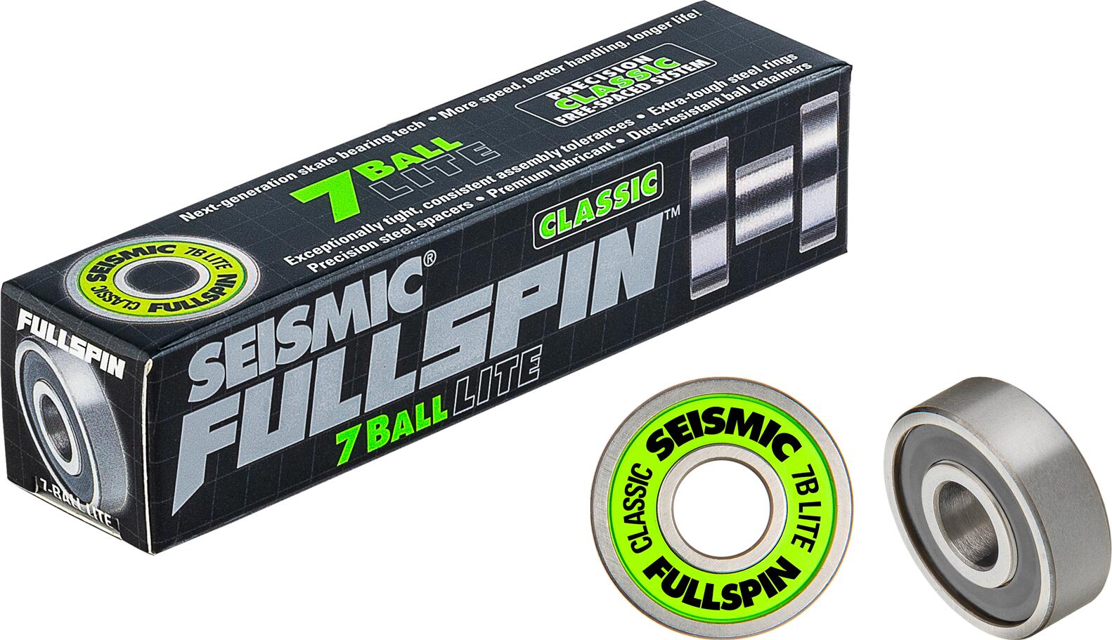 Rodamientos - Fullspin 7-Ball Lite Classic - Brng Flspn 7B Lite Cl - Seismic 1/4