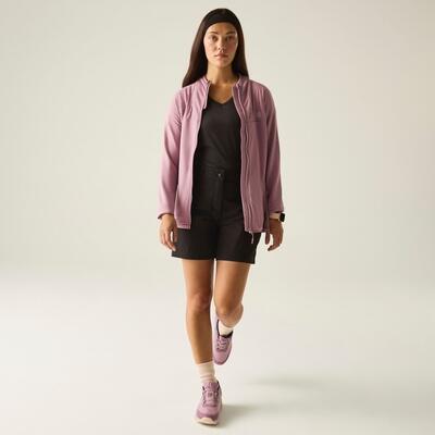 Sous-couche extensible texturée Torrek pour femme, fermeture éclair intégrale 3/7