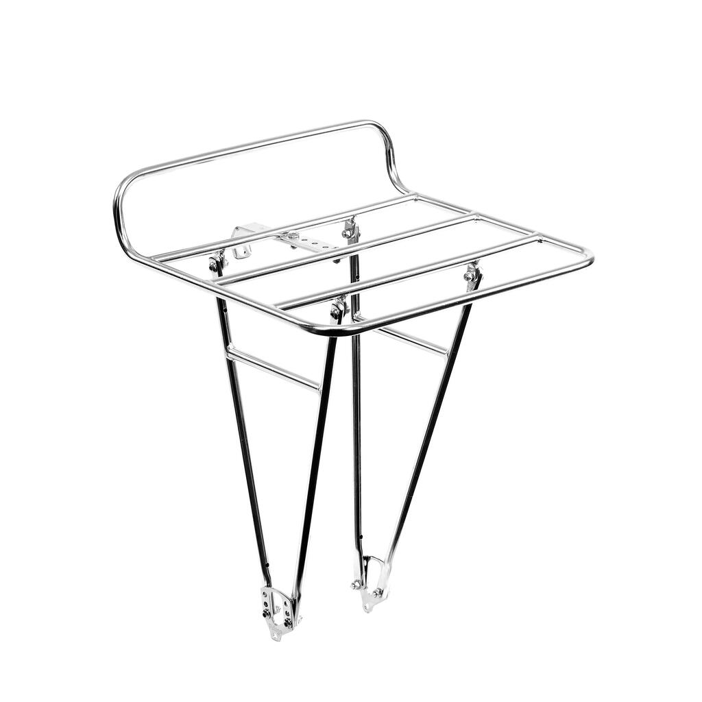 Bike Bags - Commuter Model - Size M - Front Rack - Stainless Steel for City Bike