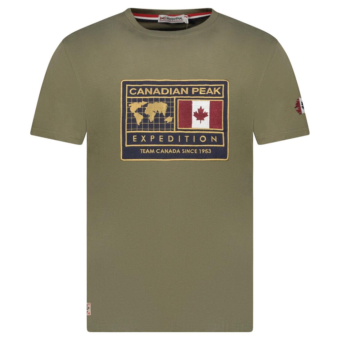 CANADIAN PEAK Koszulka JOFOTENEAK KAKI RM MEN 254 Sneakers (RBMSZ1255H/CP-KAKI) 1/4