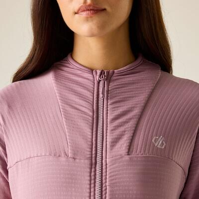 Sous-couche extensible texturée Torrek pour femme, fermeture éclair intégrale 4/7