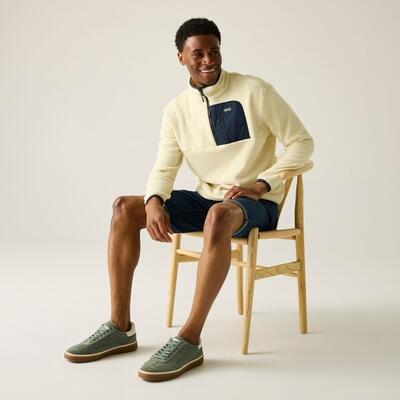 Felpa con mezza zip Frankie da uomo