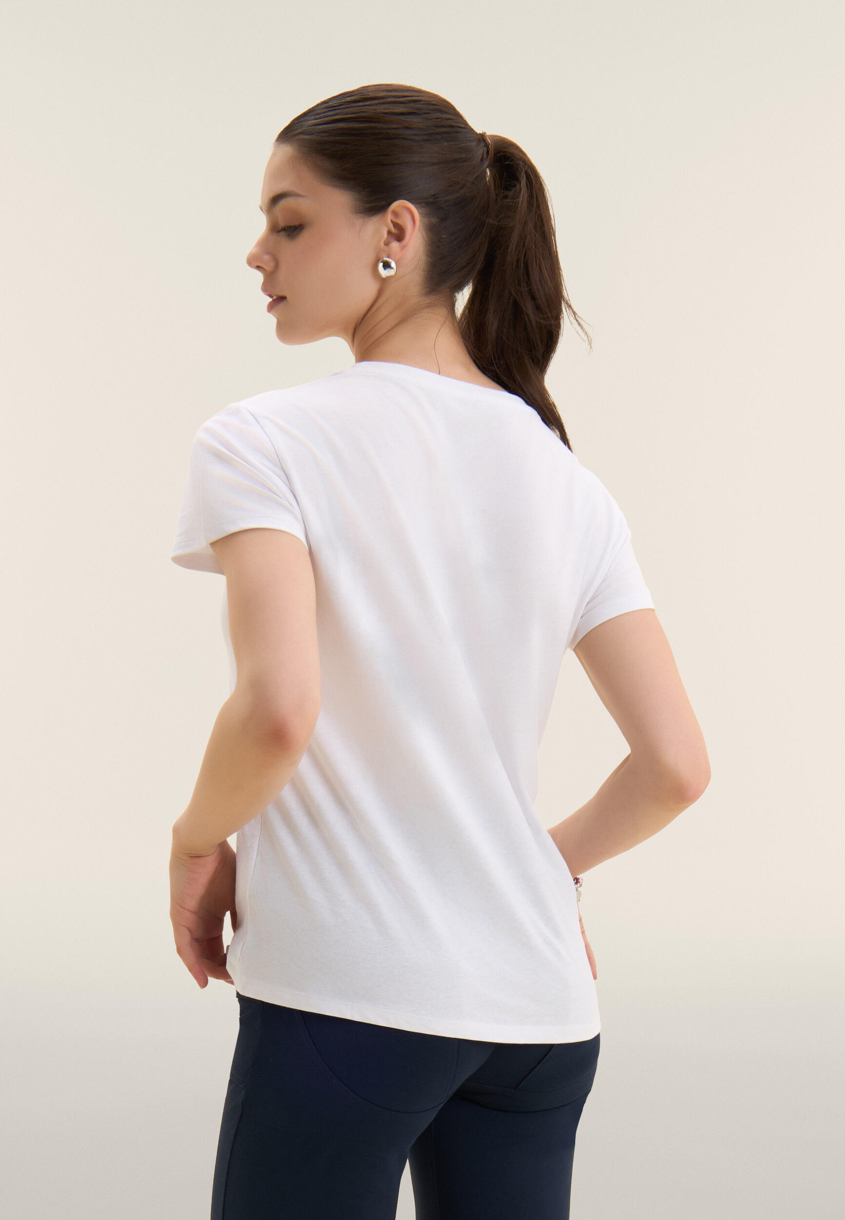 T-shirt à imprimé floral coloré 3/4