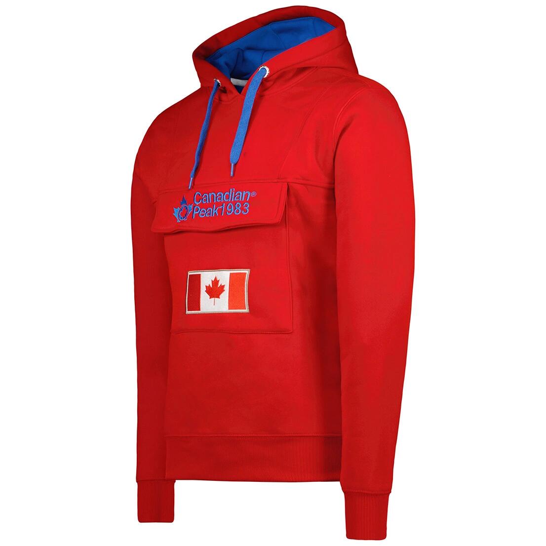CANADIAN PEAK Bluza GADREAK RED-BLUE RM MEN 054 Sneakers B (RBMWW6300H/CP-ROUGE) 3/4