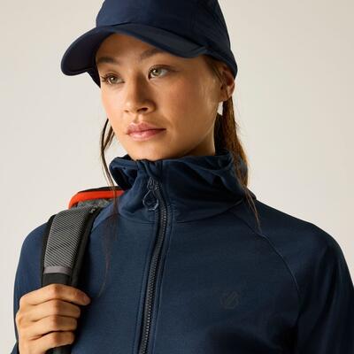 Sous‑vêtement technique extensible femme Nomadic avec capuche et zip intégral 4/7