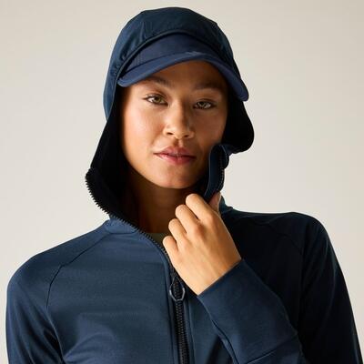 Sous‑vêtement technique extensible femme Nomadic avec capuche et zip intégral 6/7