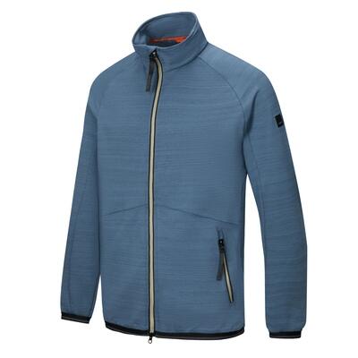 Malton Herren-Fleecejacke mit durchgehendem Reißverschluss, meliert 7/7