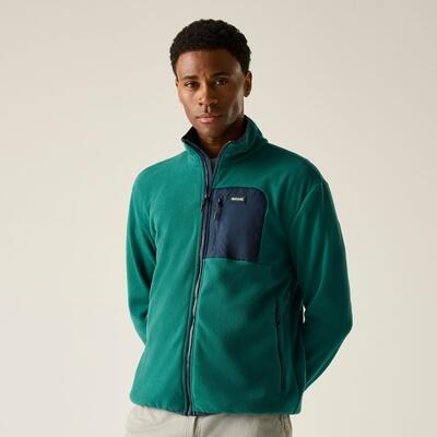 Herren Frankie Fleecejacke mit durchgehendem Reißverschluss 3/6