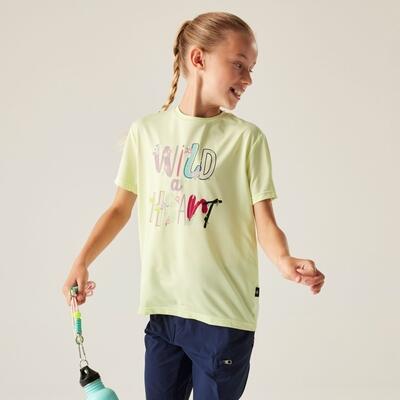 T-shirt graphique amusant et léger à manches courtes pour enfants