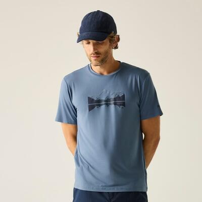 T-shirt graphique extensible à manches courtes Fingal pour homme