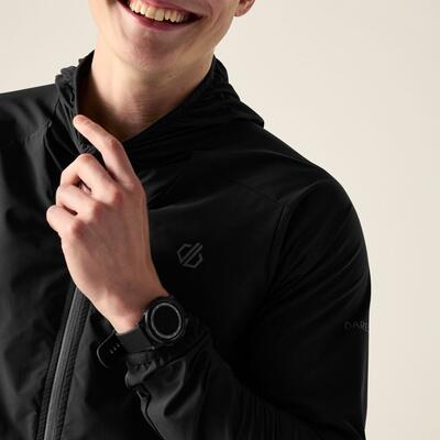 Couche intermédiaire à capuche extensible, coupe-vent et déperlante pour homme 5/6