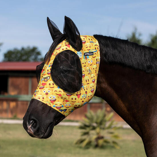 Masque anti-mouches en lycra avec couvre-oreilles