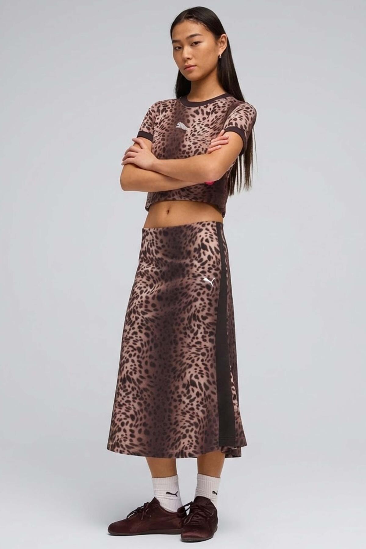 LEO LUXE AOP SKIRT 4/5