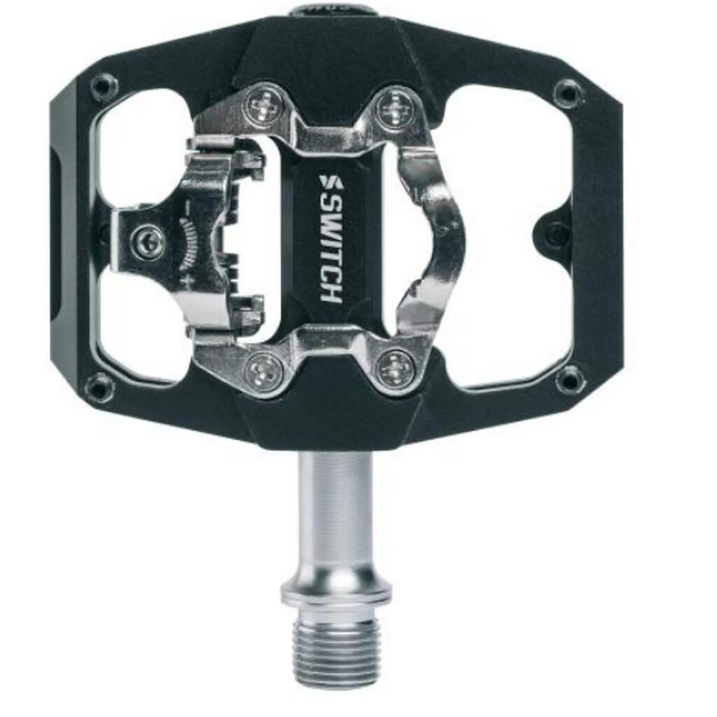 Pair of pedals gravel - plate automatique ou standard alu Switch Cnc (Shimano Sp