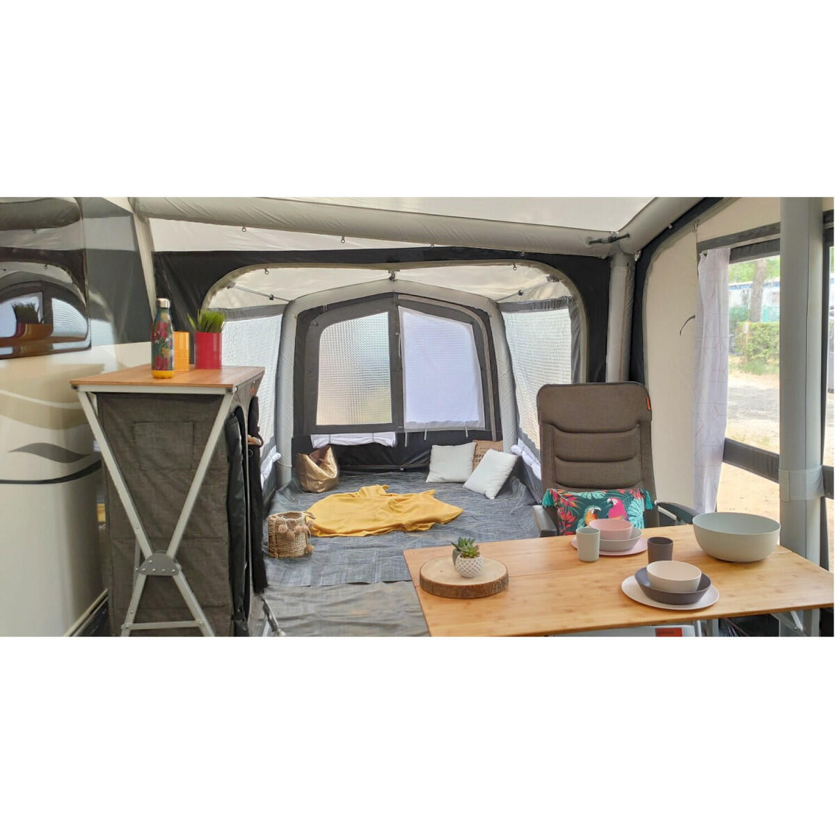 Annexe pour auvent gonflable de caravane Malia Air 2/5