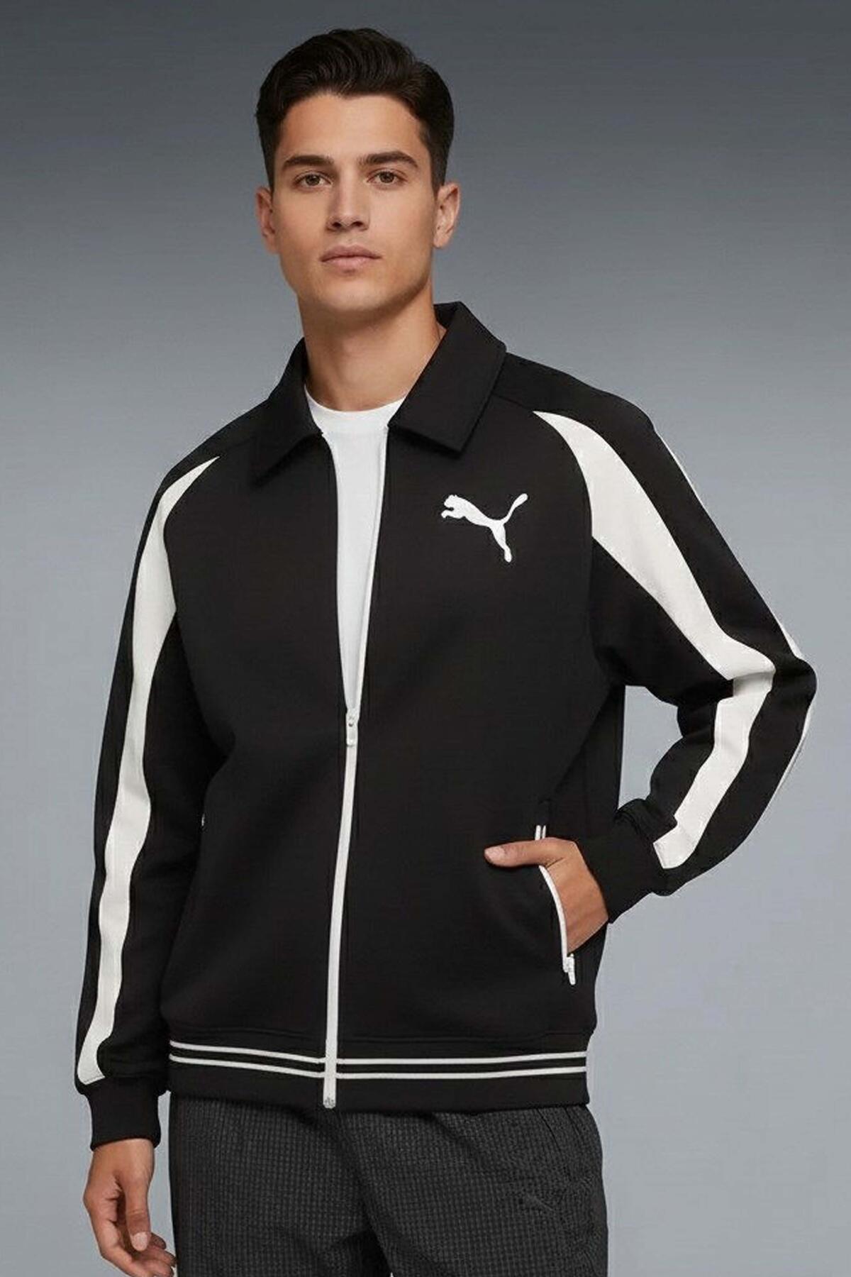 Sudaderas Hombre Puma Relaxed Big Cat Jacket 5/5