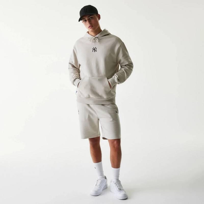 Sweat à Capuche Oversize MLB New York Yankees New Era Crème 3/6