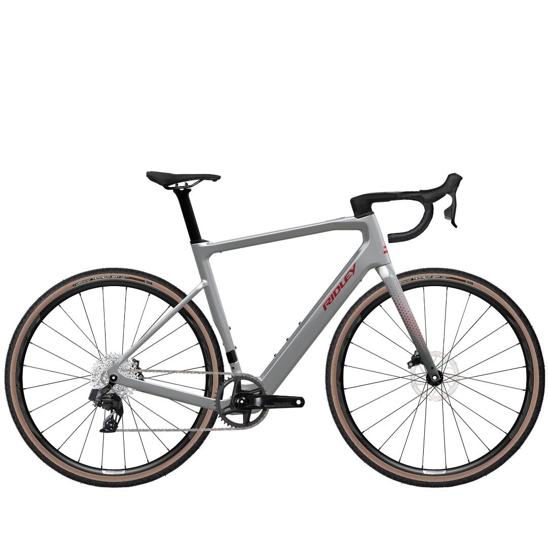 RIDLEY Second Life - Vélo gravel électrique Ridley e-Grifn eTap 12 V, taille L, gris