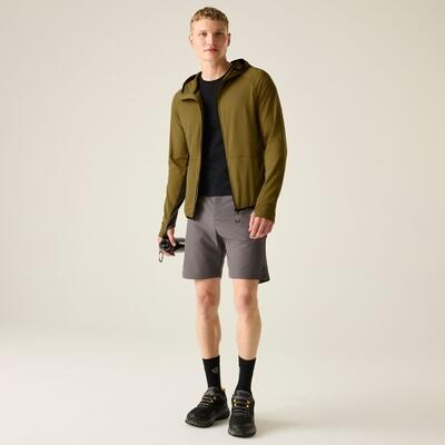 Couche intermédiaire extensible homme à capuche, zip intégral Assimilate VI 3/6