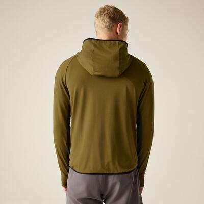 Couche intermédiaire extensible homme à capuche, zip intégral Assimilate VI 2/6