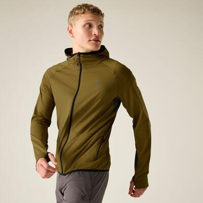 Herren-Stretch-Midlayer Assimilate VI mit Kapuze und Vollreißverschluss