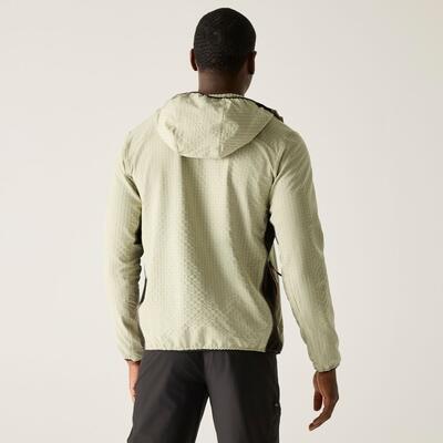 Pile da uomo Alven con zip intera e cappuccio 2/7