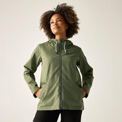 Veste imperméable à capuche Bayletta pour femme