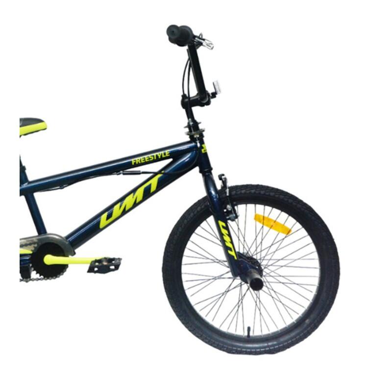 Bicicletta BMX UMIT da 20" blu neon 2/3