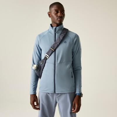 Heren apex full zip stretch midlayer