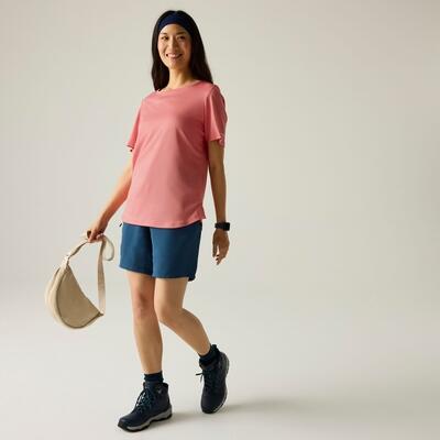 Botanna Damen Kurzarm-T-Shirt mit Logo, schnelltrocknend 3/7