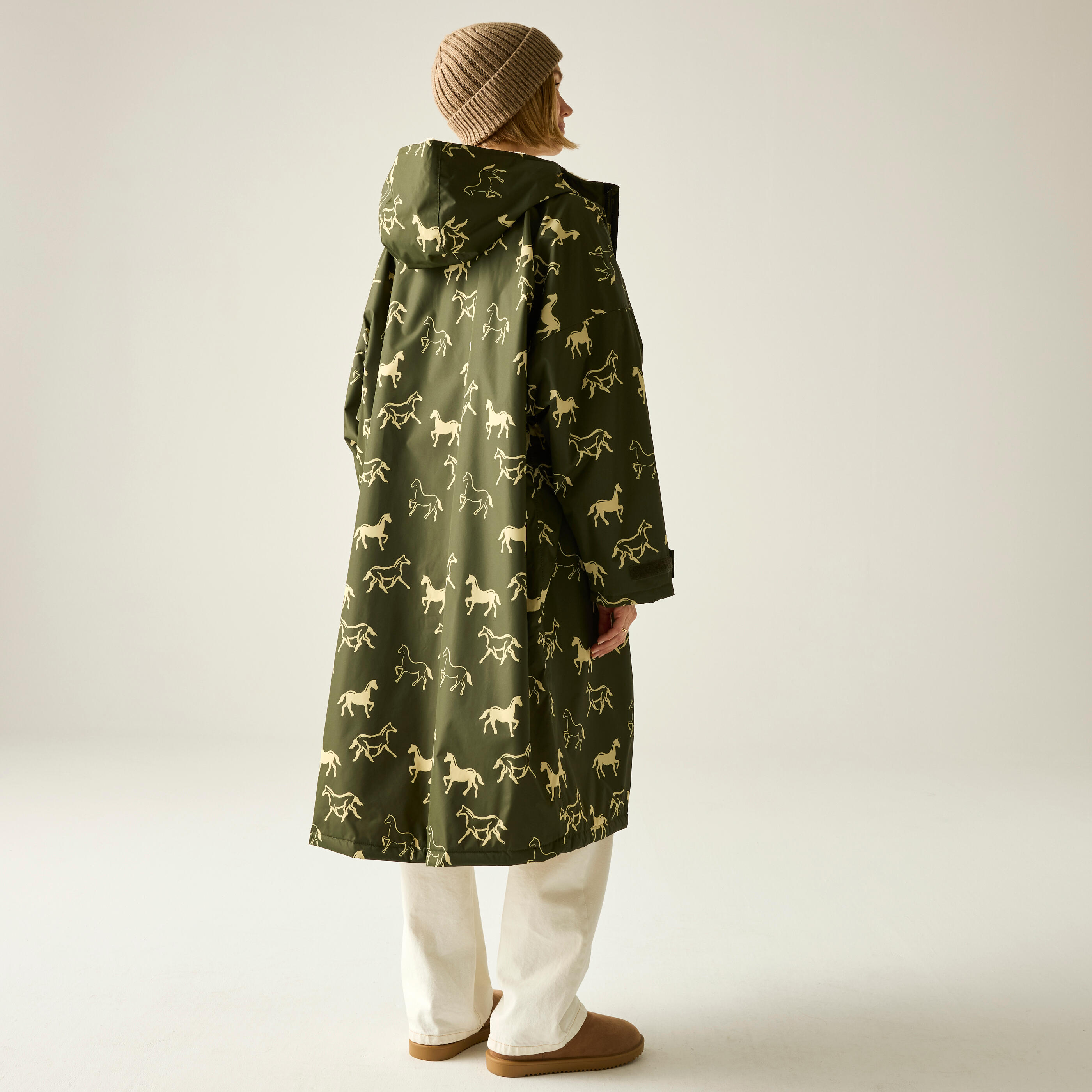 Peignoir à langer imperméable unisexe adulte 3/7