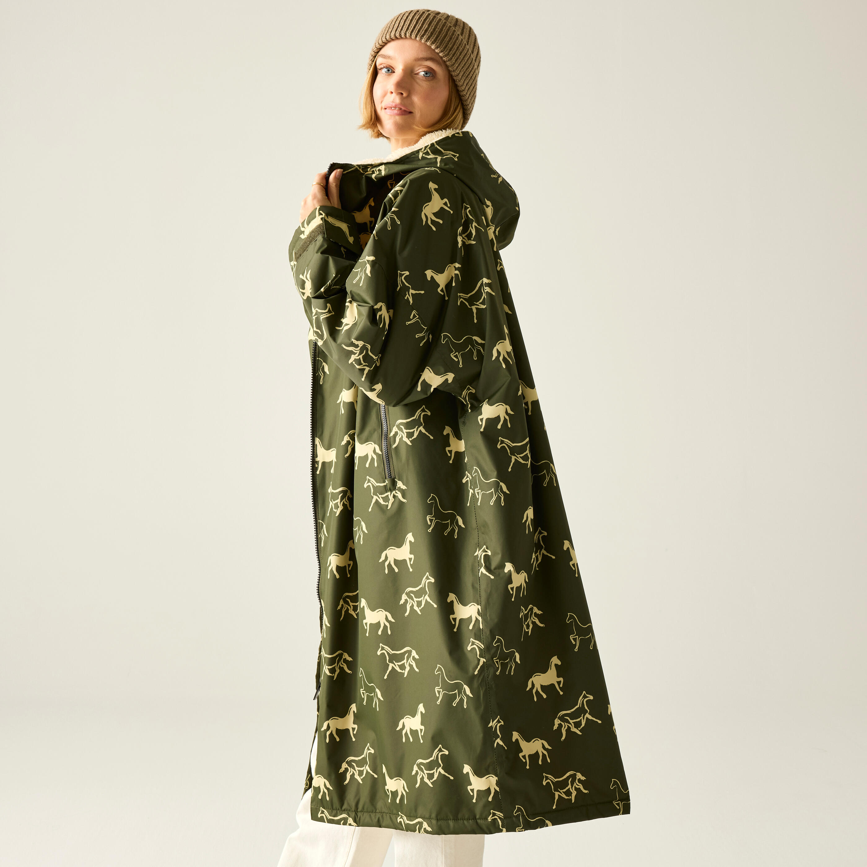 Peignoir à langer imperméable unisexe adulte 4/7