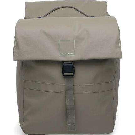 Dubbele fietstas Leeds MIK 2.0, taupe