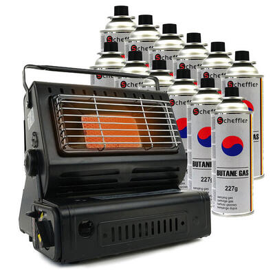 Stufa gas da esterno incl. 12 bombole riscaldatore