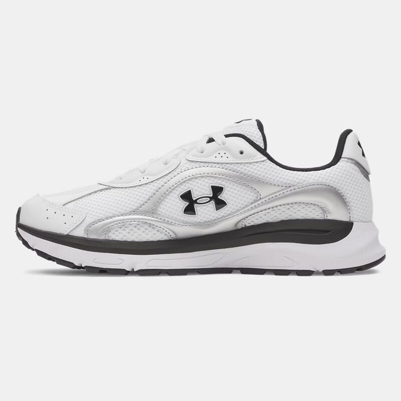 UA Tech Runner pantof pentru bărbați Under Armour Alb, argintiu și negru