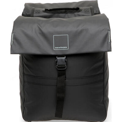 Dubbele fietstas leeds mik 2.0, zwart