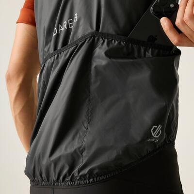 Gilet da ciclismo leggero e ripiegabile Chase da uomo 6/6
