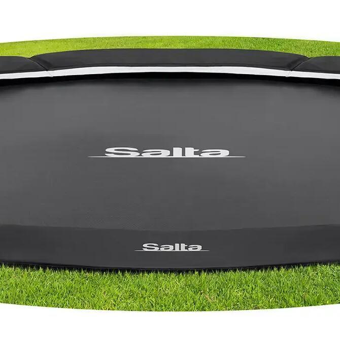 Salta 10ft Royal Baseground Round Trampoline - Black