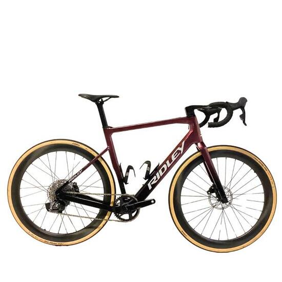 Second Life - Ridley e-Grifn Rival XPLR 12v M Rode Carbon Gravel Elektrische