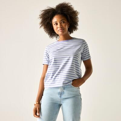T-shirt rayé à manches courtes Bayletta pour femme 4/7