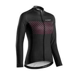 Vélo - Maillot d'hiver POIS Lady, rose