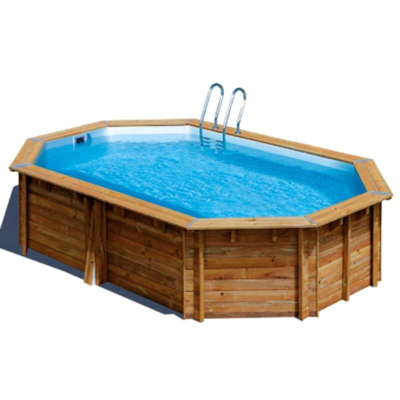 Holzbecken Sunbay Vermela 672x472x146 Außenbereich 5/7