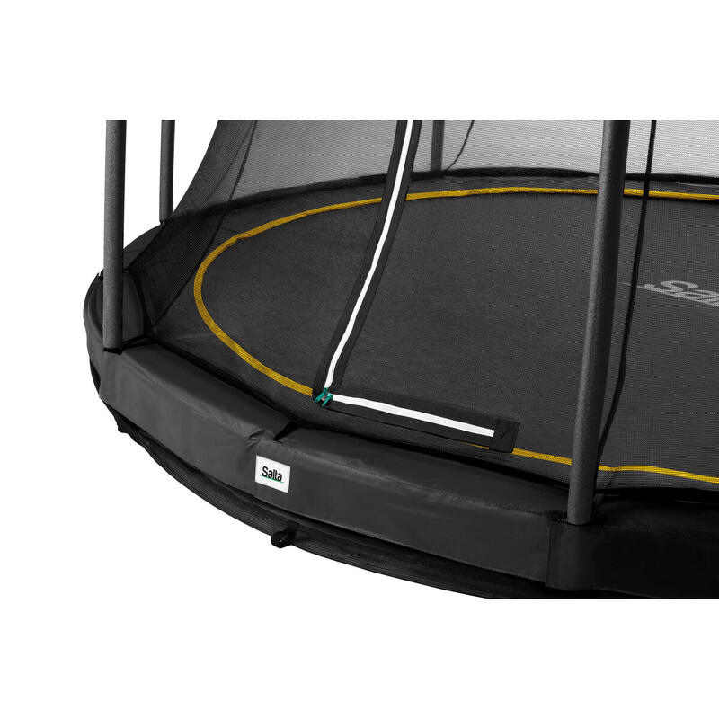 Trambulina Copii de gradina Salta COMFORT EDITION GROUND Rotunda 213 cm Negru